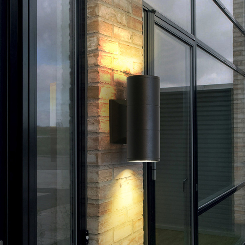 High-Quality Aluminium IP65 LED Outdoor Wall Light Facade Decoration Lighting IP65 Double-End Wall Light