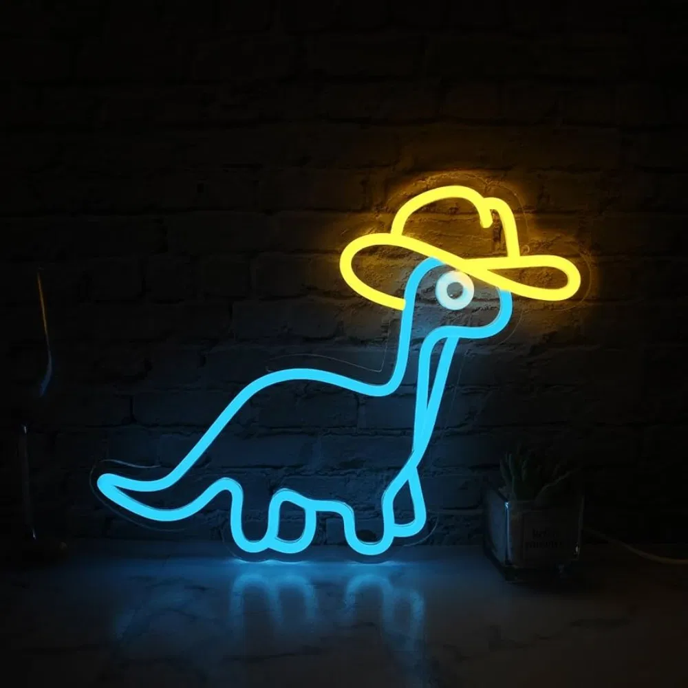 Eye-Catching Custom Neon Lights with Multi-Color LED Effects
