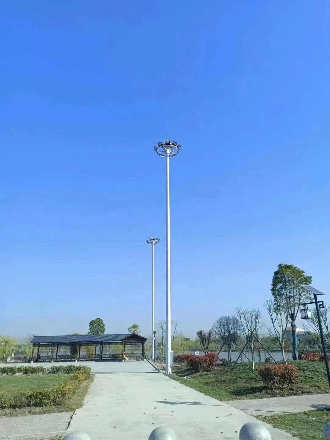 LED Light 80W/100W/120W Single Arm LED Solar Street Light with LED Module