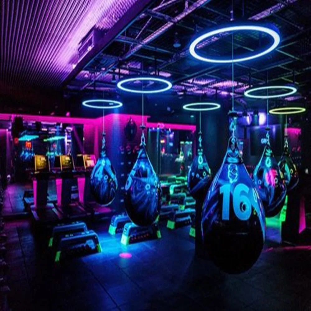 Commercial Office Building Flexible LED Bar Fixture Pendant Linear Light