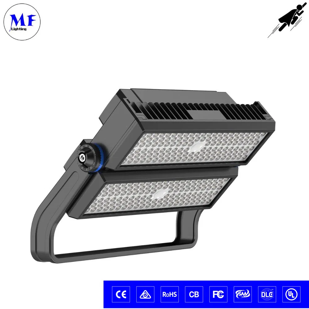 Factory Price 300-1500W IP66 LED Flood Light LED High Mast Stadium Light 5years Warranty with High Brightness for Sport Field Port