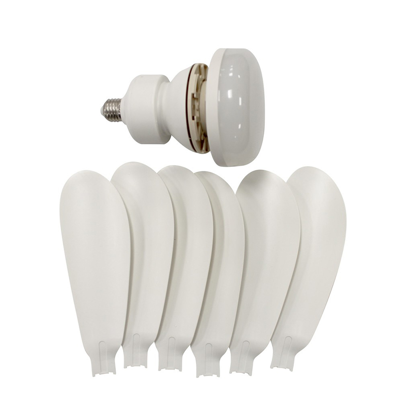 Wellsdiy LED Ceiling Fan Light 16.54 Inches Remote Control Indoor Fan Lamp