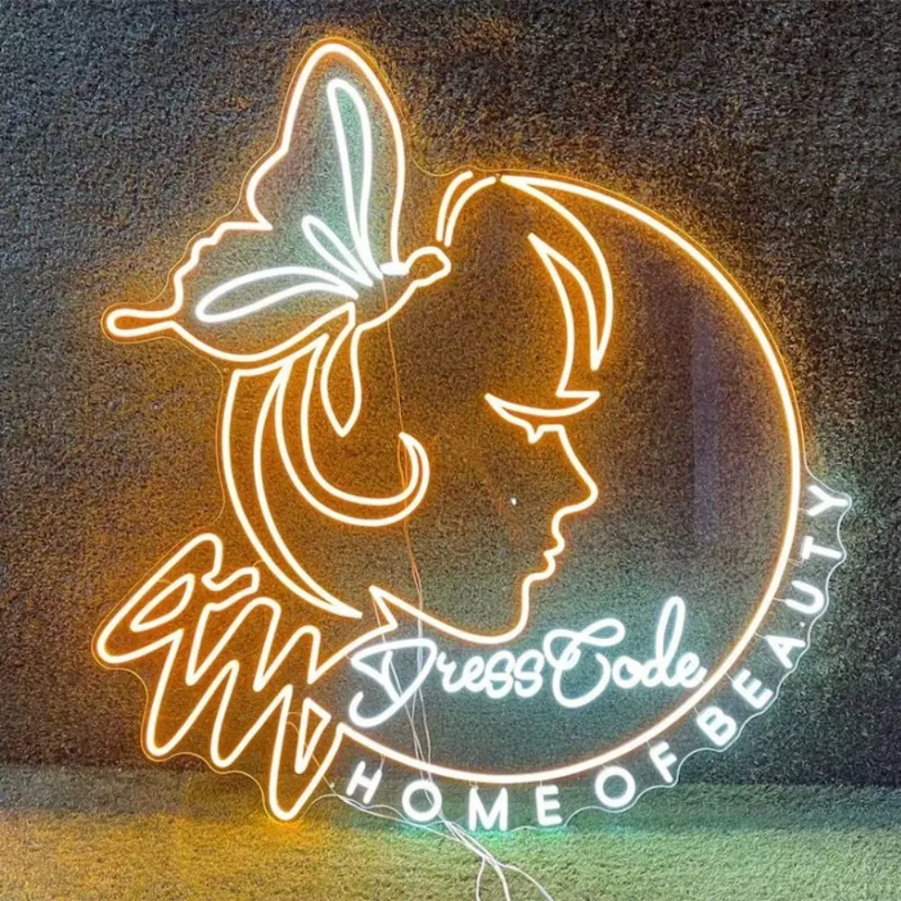 Custom Neon Signs: LED Lights in Multi-Color RGB and Unique Designs