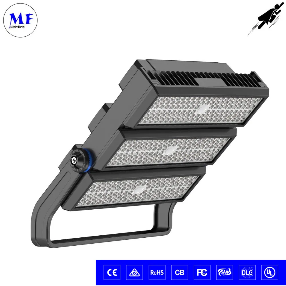 Factory Price 300-1500W IP66 LED Flood Light LED High Mast Stadium Light 5years Warranty with High Brightness for Sport Field Port