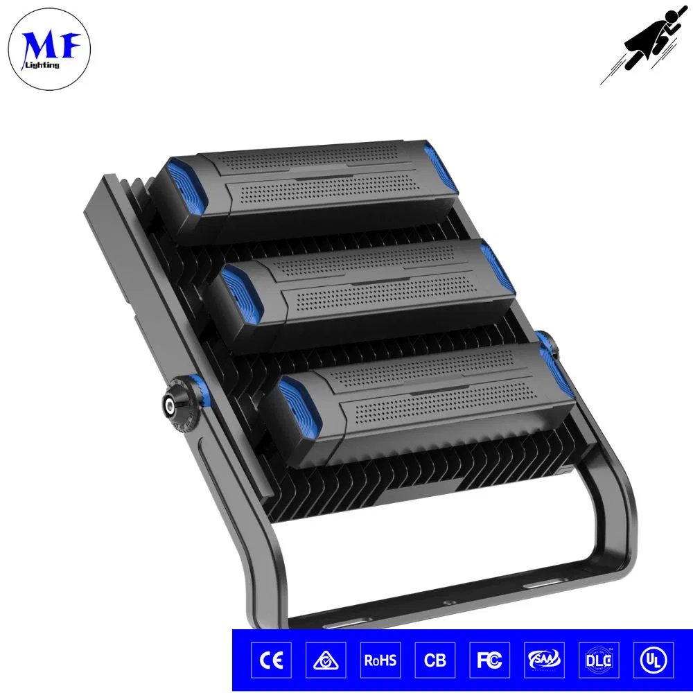 Factory Price 300-1500W IP66 LED Flood Light LED High Mast Stadium Light 5years Warranty with High Brightness for Sport Field Port