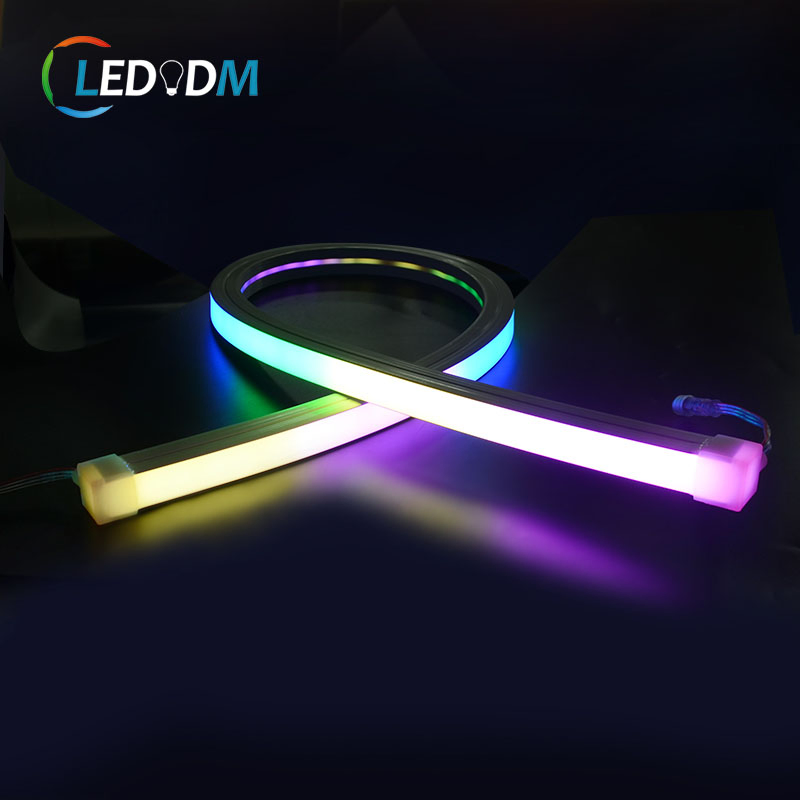 Custom Neon LED Lights LED Neon Strip Lights Outdoor Waterproof 360 Degree Flexible Rope Wall Name Box LED Neon Lights