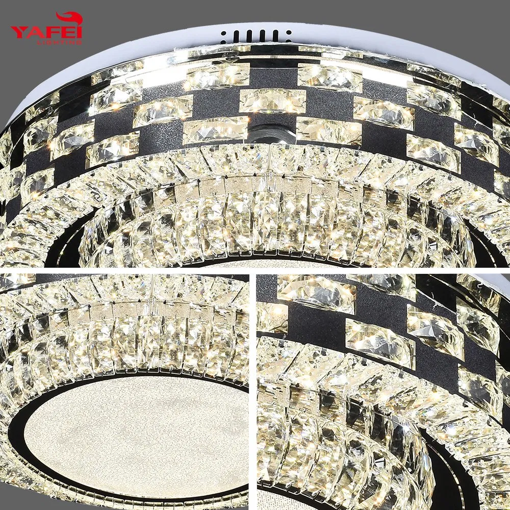 Modern Indoor Decorative Lighting Living Room Dining Room Crystal LED Ceiling Light