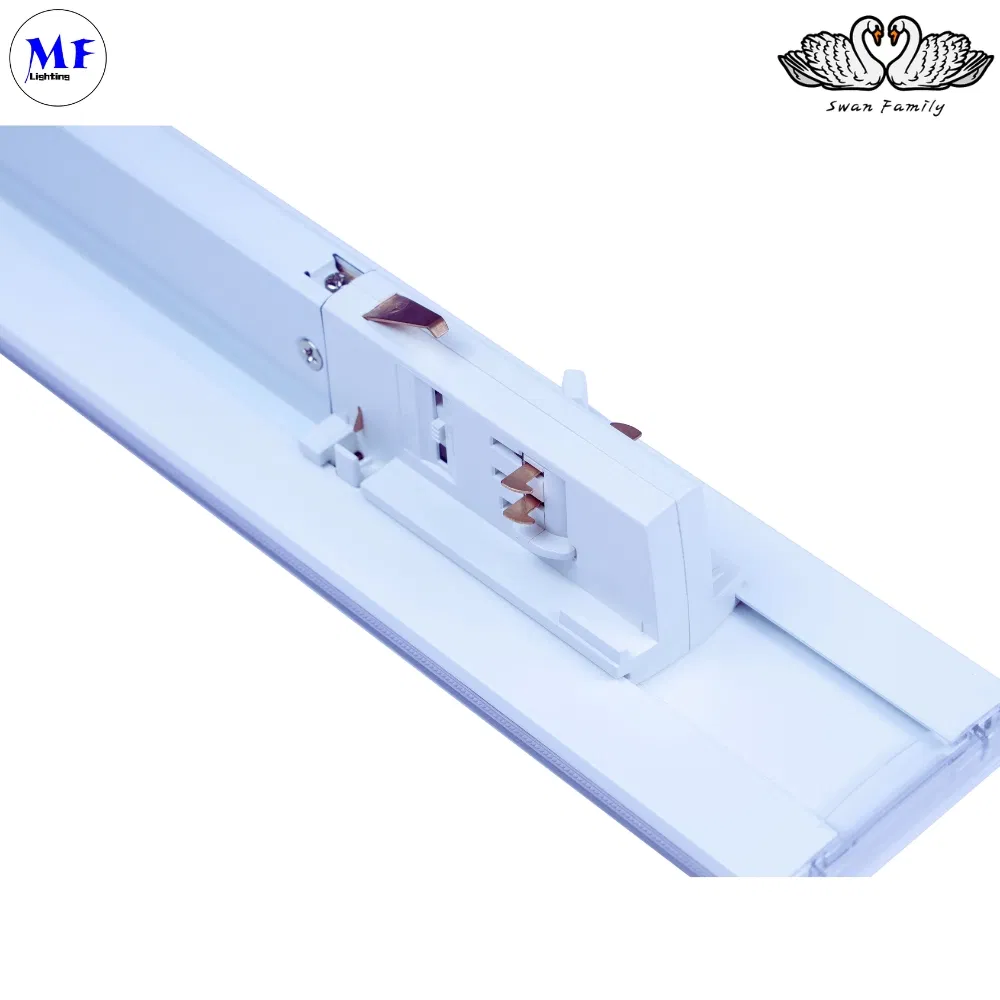 Factory Price Ra 90+ Plastic Retail Industrial IP40 Supermarket Warehouse Workshop Shopping Office cloth Shop LED Track Linear Light