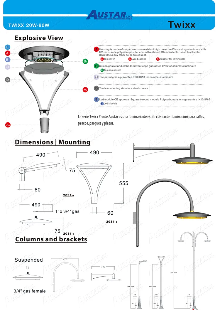 Twixx LED Landscape Lighting Garden Lanterns 4