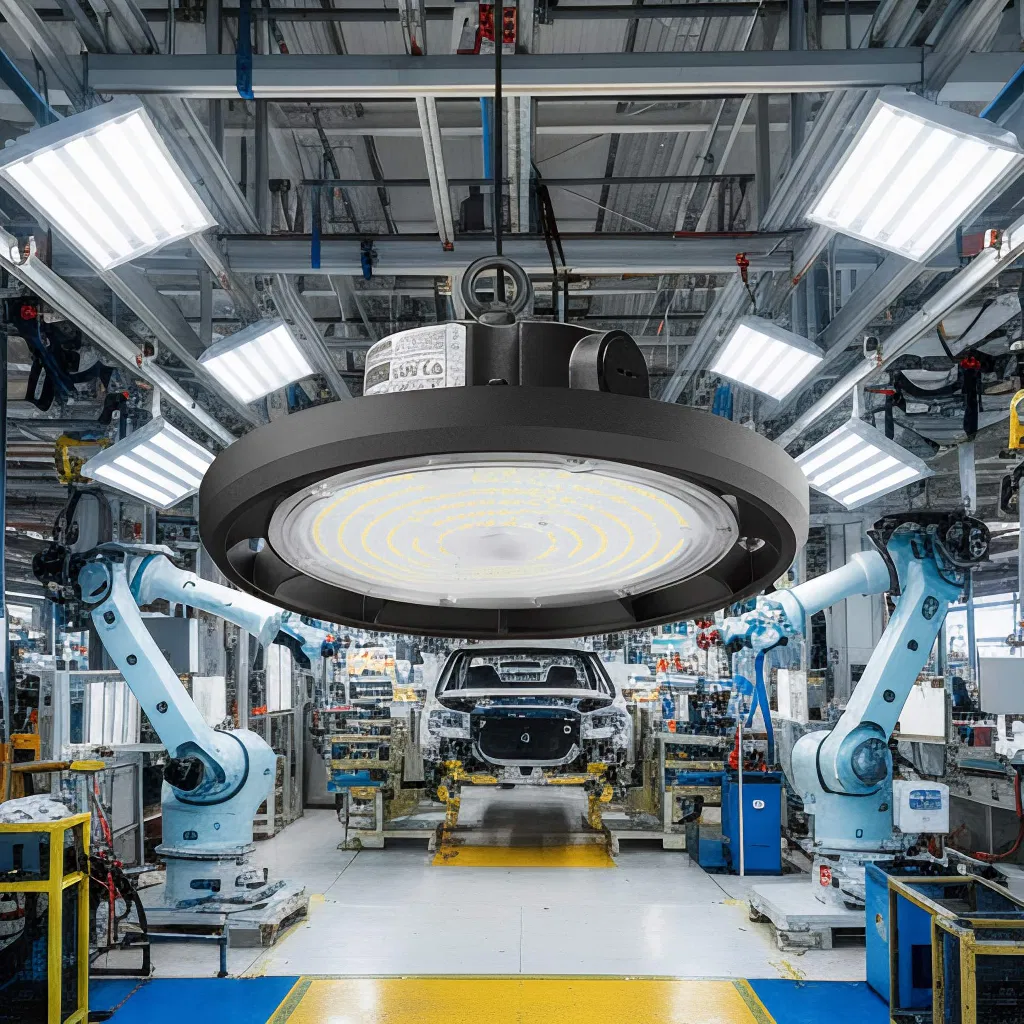 High Lumen Dimmable LED High Bay Light with 5-Year Warranty