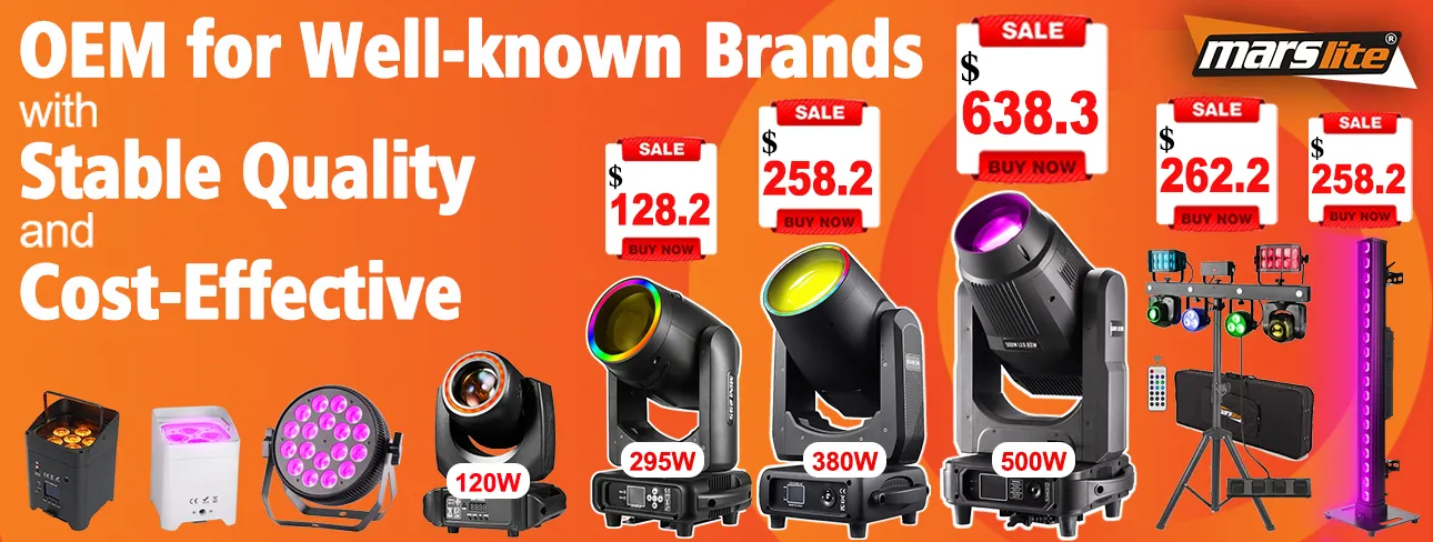 Stage Beam Light Banner