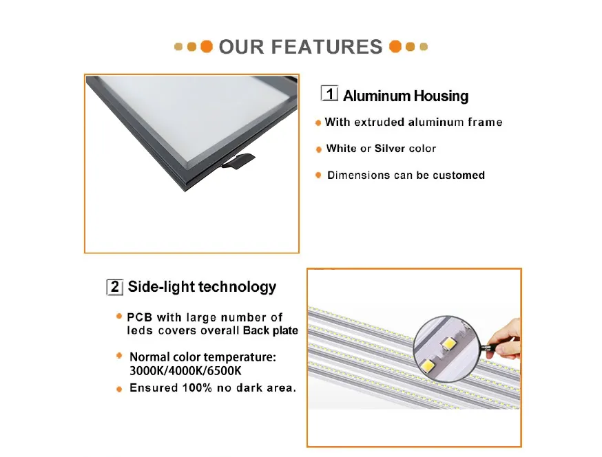 LED Square Modern Panel Light 1