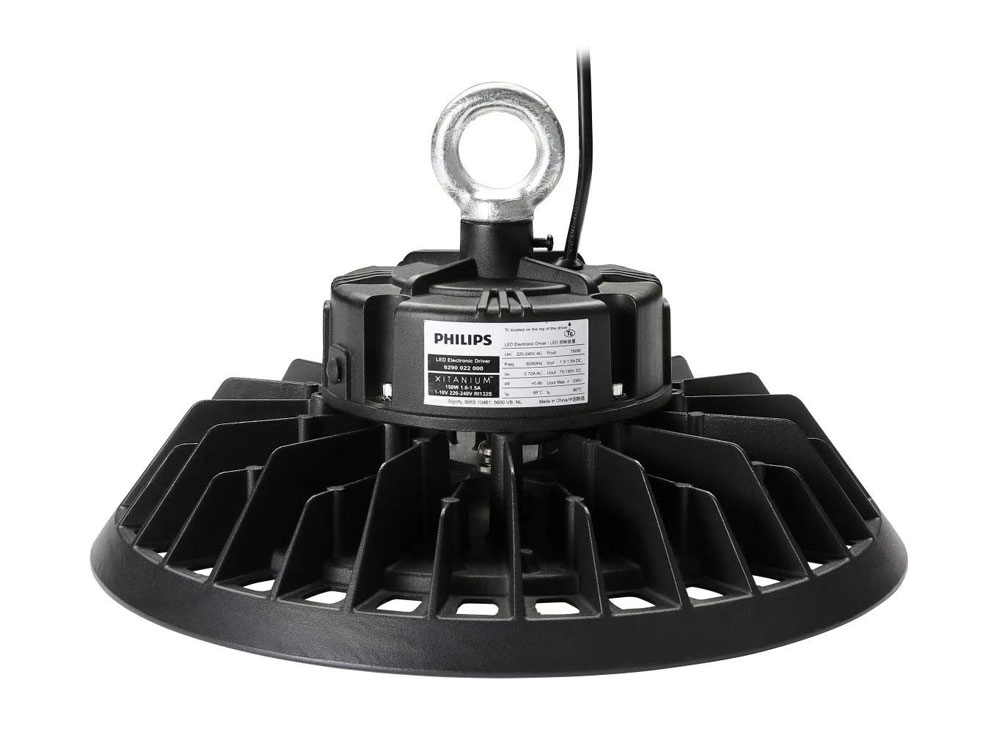 150lm/W 170lm/W 190lm/W 210lm/W 100-277V Dimmable Power Selected Motion Daylight Sensor 500W 300W 250W 100W 150W 200W UFO LED High Bay Light