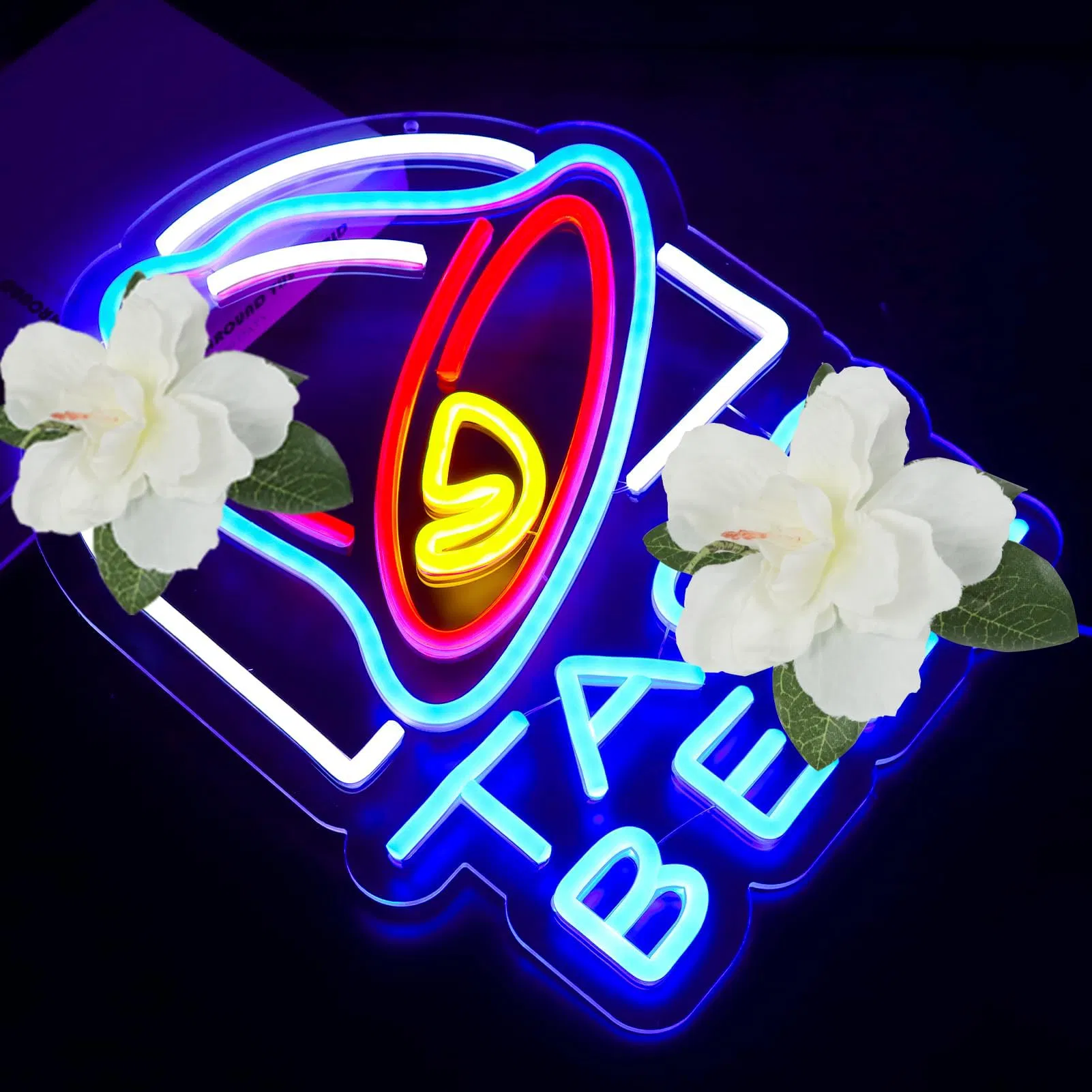 Tacos Neon Sign, Taco Team LED Light for Wall Decor, Bedroom, Dormitory &amp; Man Cave, Perfect Christmas Gift