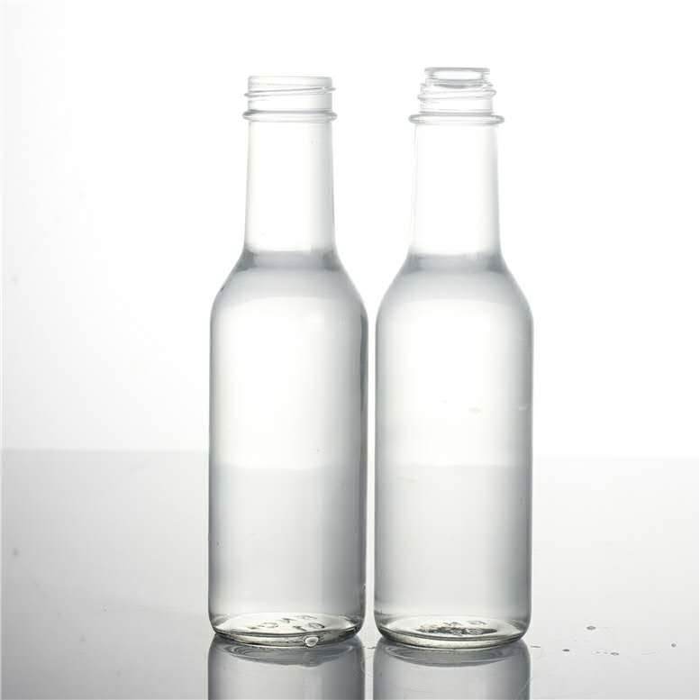 in Stocked 5oz 5 Oz 12oz 12 Oz 32oz 32 Oz Flint Vinegar Soy Sauce Woozy Glass Bottle