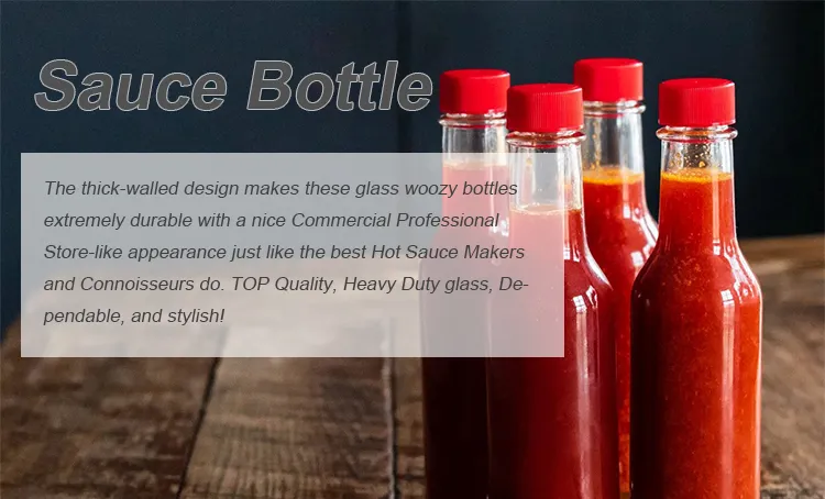 Glass Hot Sauce Bottle