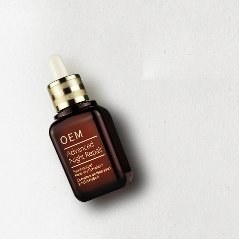 New Arrival Stock Products Custom Size Square Glass Dropper Serum Bottle 30ml Face Serum