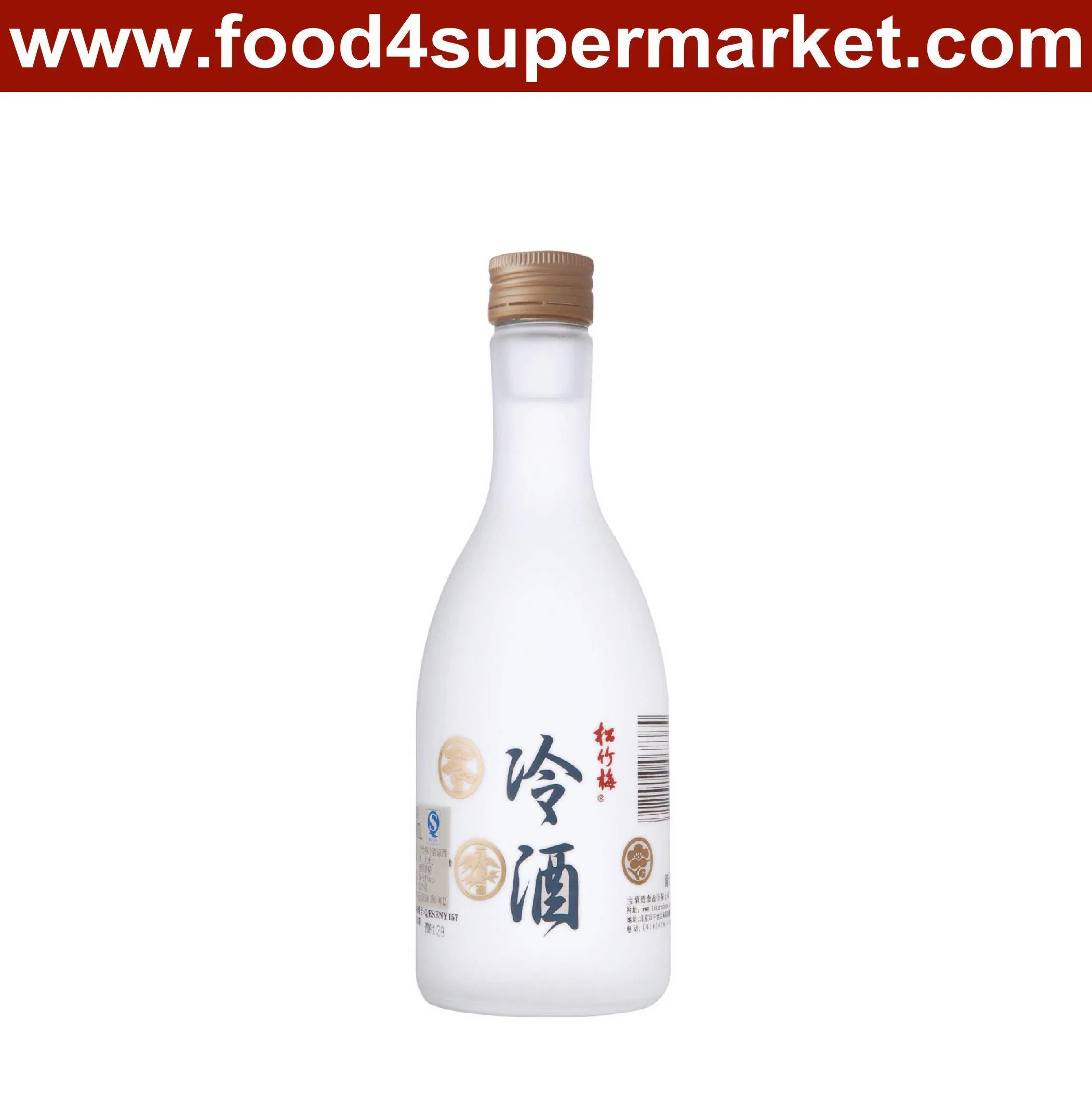 300ml/360ml Sake Rice Wine in Glass Bottle