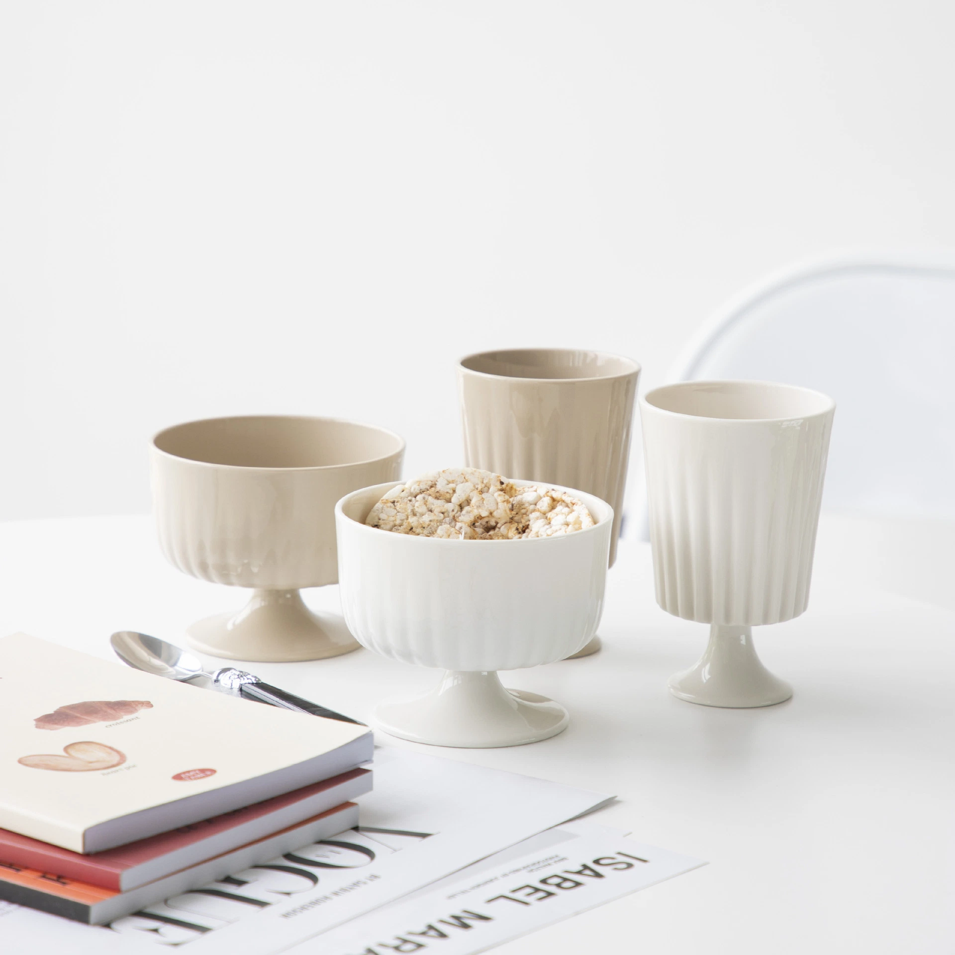 Nordic Mugs Ceramic White Blank Mug Custom Whisky Cocktail Cups Embossed Porcelain Wine Cup for Gift