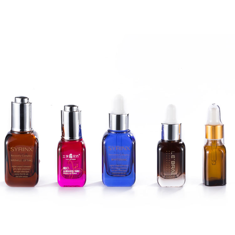 30ml Glass Dropper Bottles - Cobalt Blue, Amber, Green