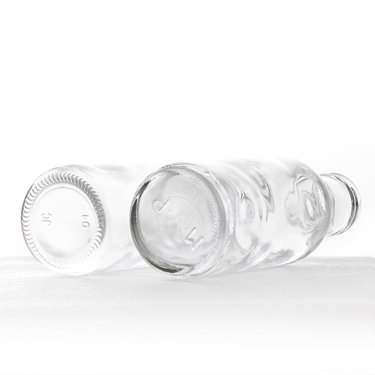 in Stock 8oz 16oz 32oz Transparent Reusable Yogurt Jelly Milk Botella De Vidrio for Juice