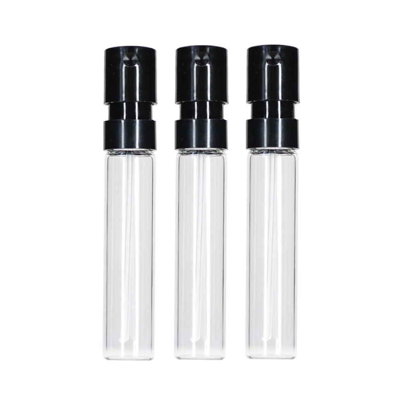 1ml Empty Sample Travel Portable Cosmetic Packaging Arabic Spray Glass Perfume Bottle
