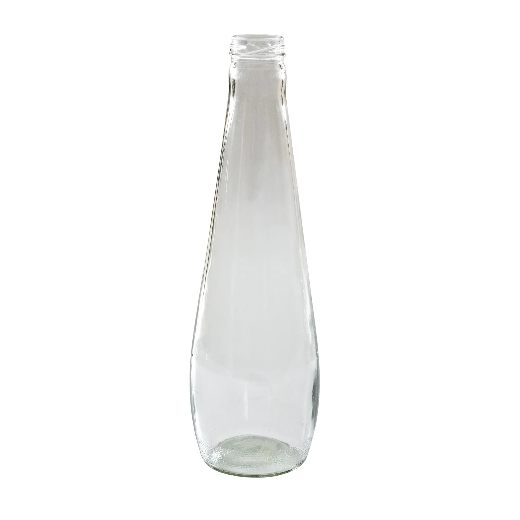 300ml Clear Colored Frosted or Decal Logo Glass Bottle with Screw Cap Beverage Mineral Water Juice Milk Glass Bottles 500ml 300ml 550ml