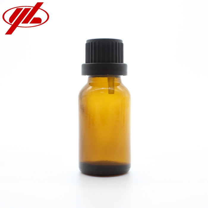 15ml Amber Glass Dropper Oil Essential Bottle with with 18mm Dropper Cap