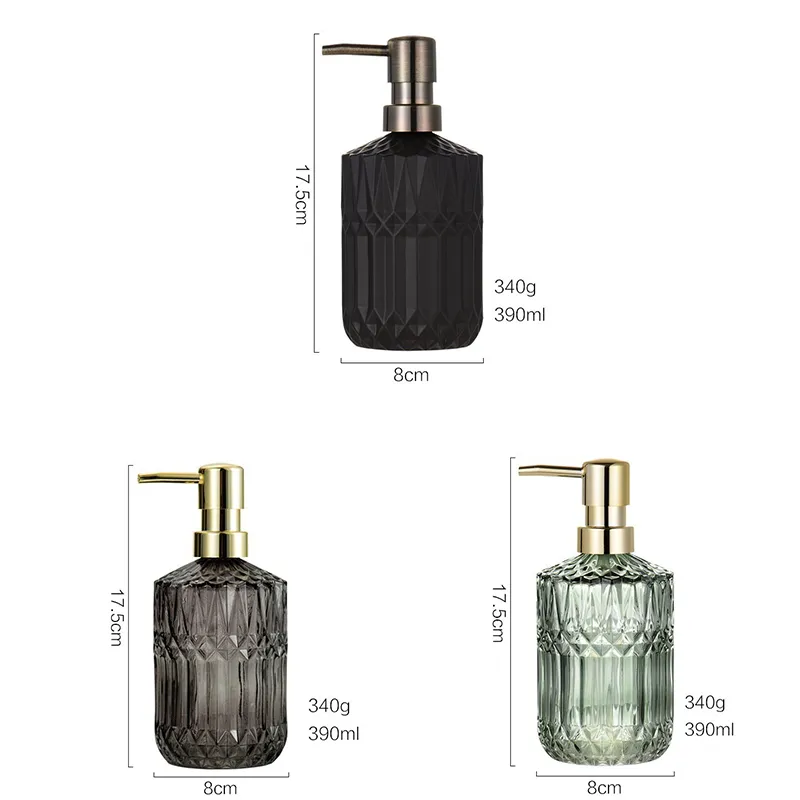 Glass Soap Dispenser