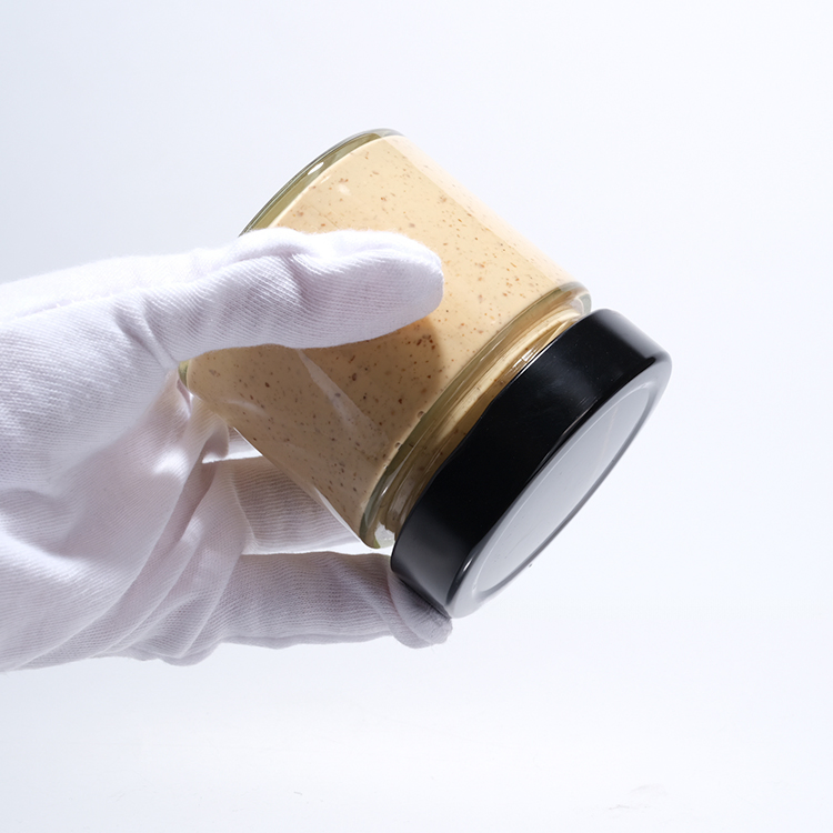 Versatile Customizable 500ml 750ml Round Glass Jars for Honey &amp; Spices