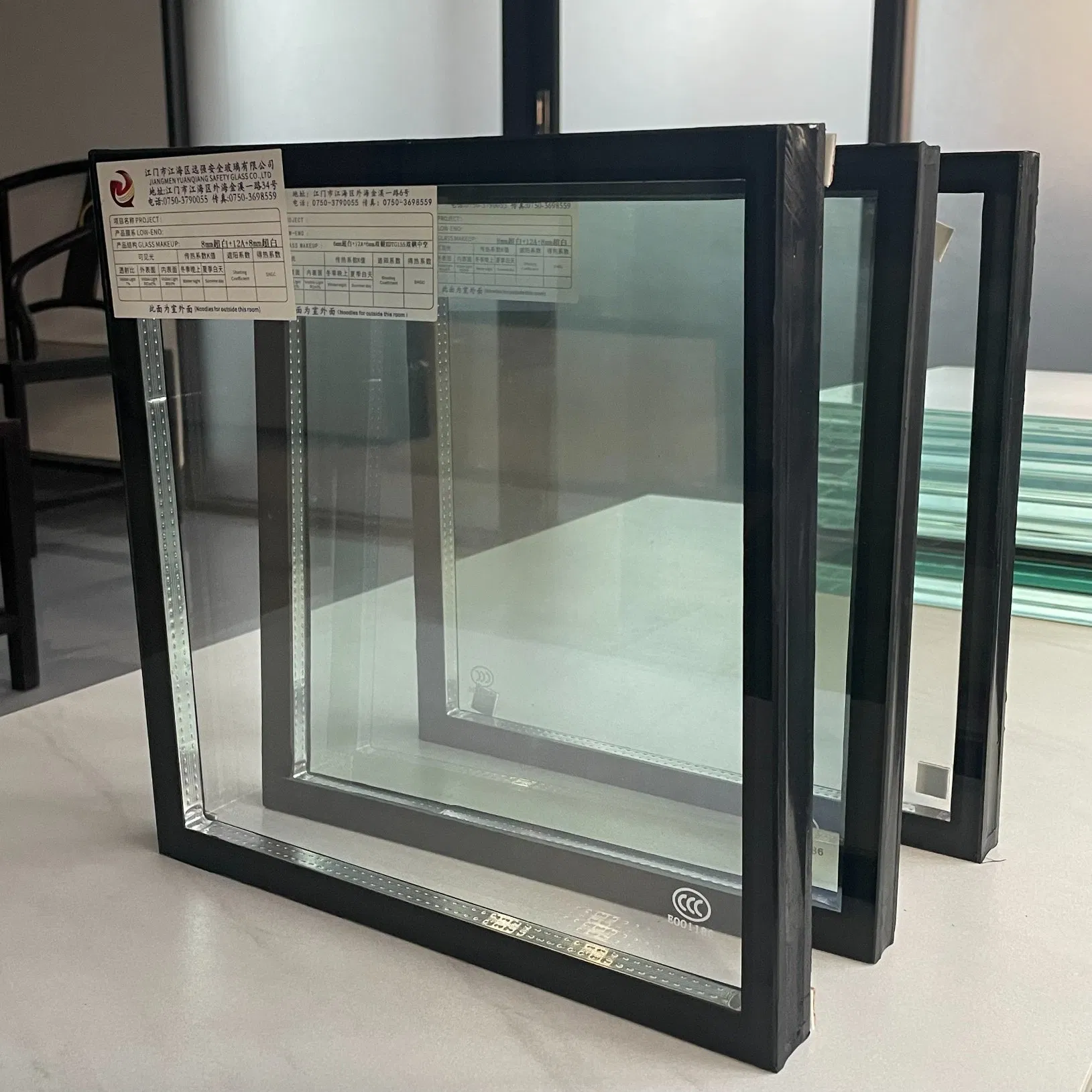 Quality Insulated Glass Double Glazing with Free Sample for Testing/Building Insulated Glass/ Double Wall Glass/Double Glass Window/Double Glazing Glass/Low E