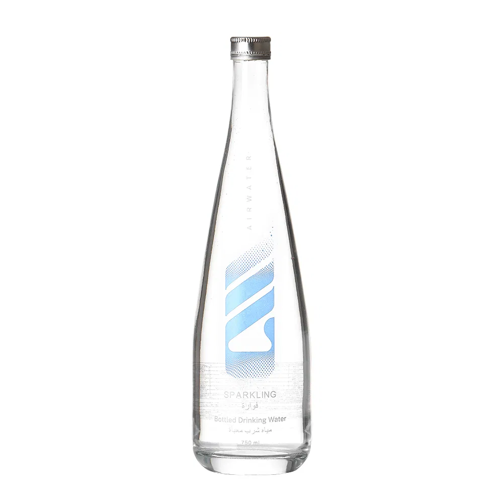 on Stock 330ml 500ml 750ml Custom Wholesale Mineral Juice Soda Sparkling Still Water Glass Water Bottle for Evian Perrier Vittel Figi Water