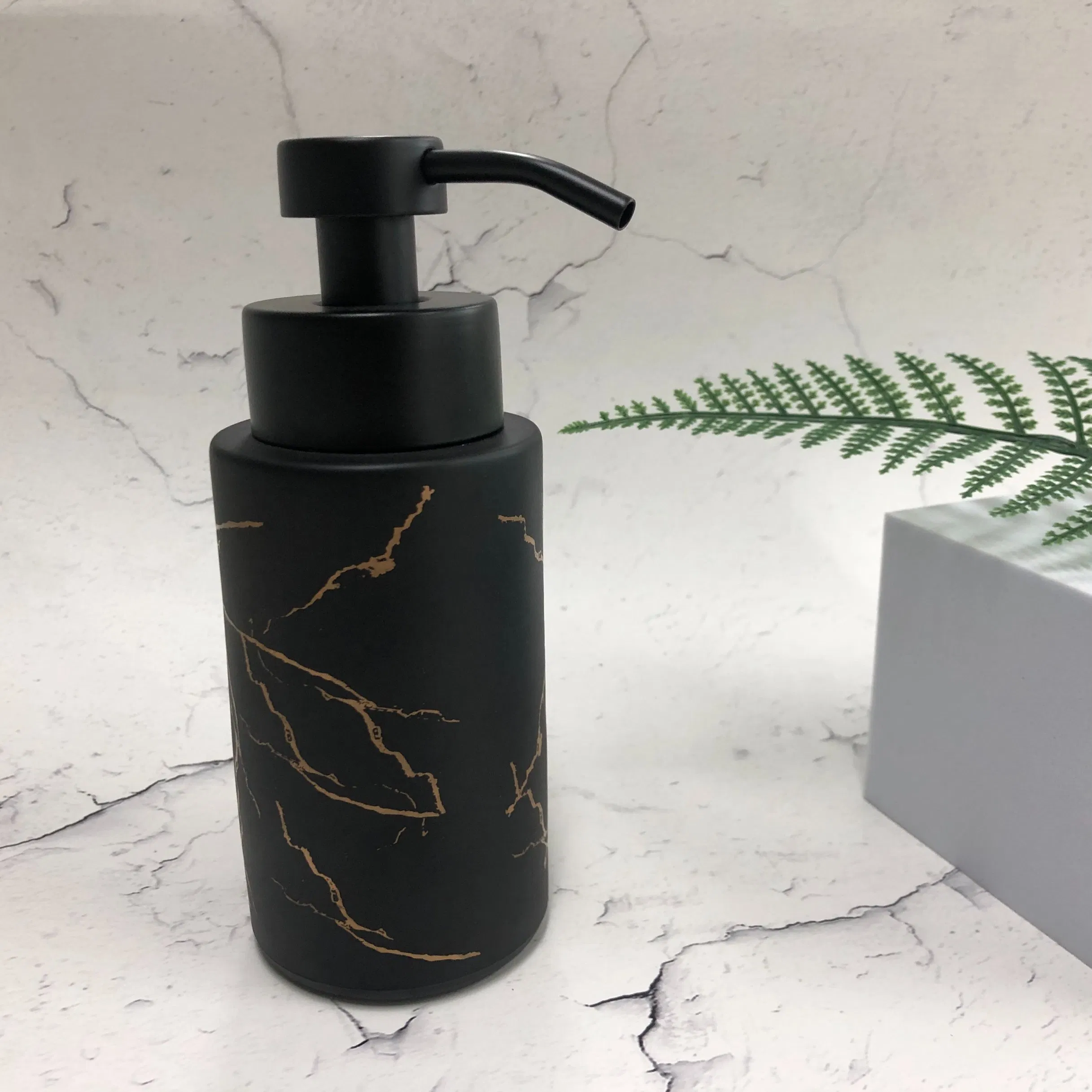 280ml Cosmetic Luxury Glass Bottle for Shampoo and Lotion