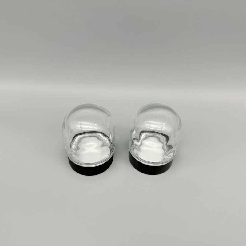 3.5 Gram Custom Candy Packaging Glass Can Food Grade Cookie Glass Bottle with Colorful Child Proof Smell Proof Plastic Cap