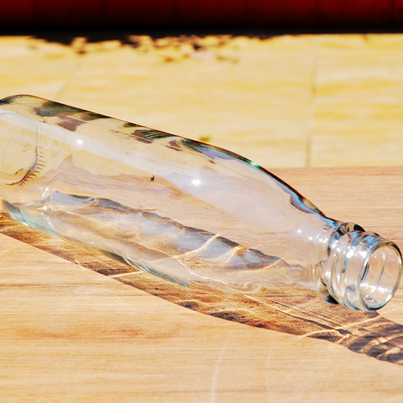 Soda Water Juice Beverage 1 L Clear Glass Bottle of Food Grade