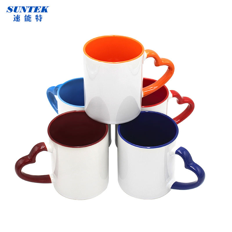 11oz White Halloween Mugs Sublimation Blank Coffee Milk Tea and Wine Cups