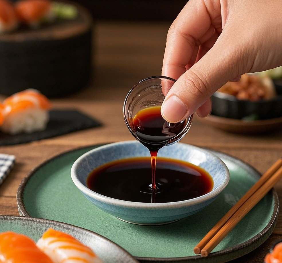 Japanese Style Organic Soy Sauce in Glass and Pet Bottle