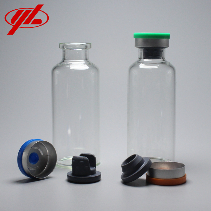 Disposable Medical Injection Bottle with Flip off Cap