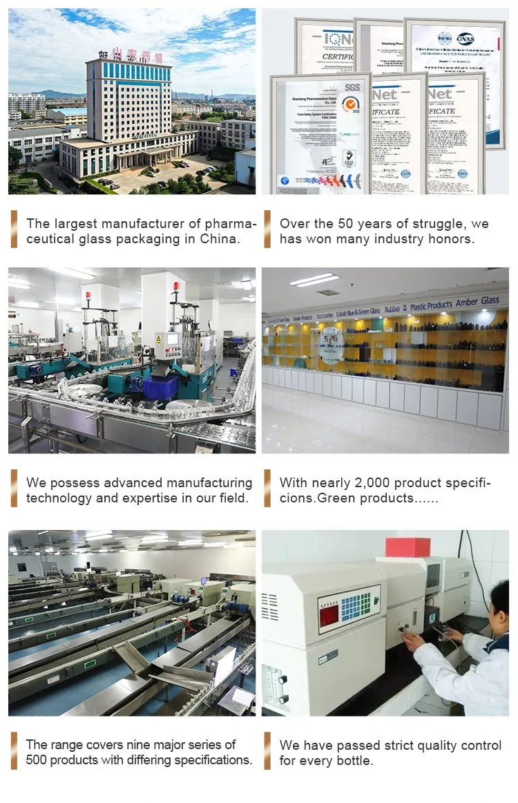 Glass Cosmetic Packing