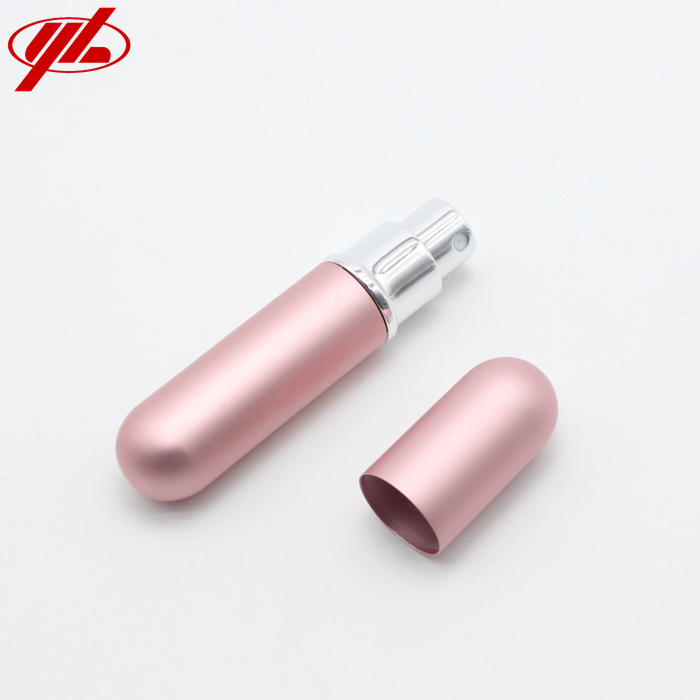 Customized Empty 5ml Pump Spray Cosmetic Perfume Glass Bottle Vial