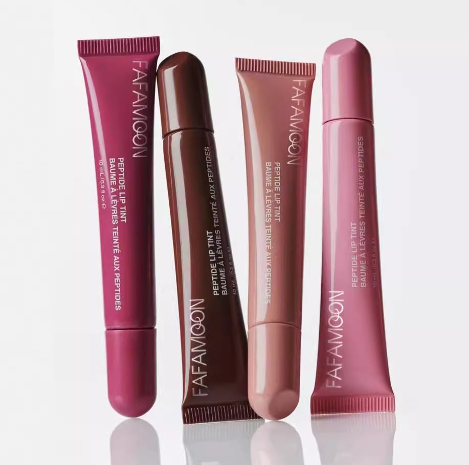 Online Wholesale and Retail 8 Color Lip Oil Pigmented Vegan Moisturizing Hydrating Nourishing Squeeze Me Lip Plumping Lip Treatment Peptide Liquid Lip Tint