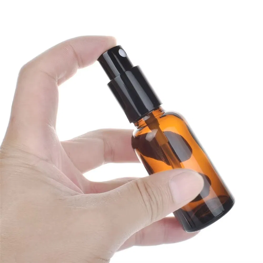 5ml-100ml Amber Glass Spray Bottles for Perfume Essential Oil