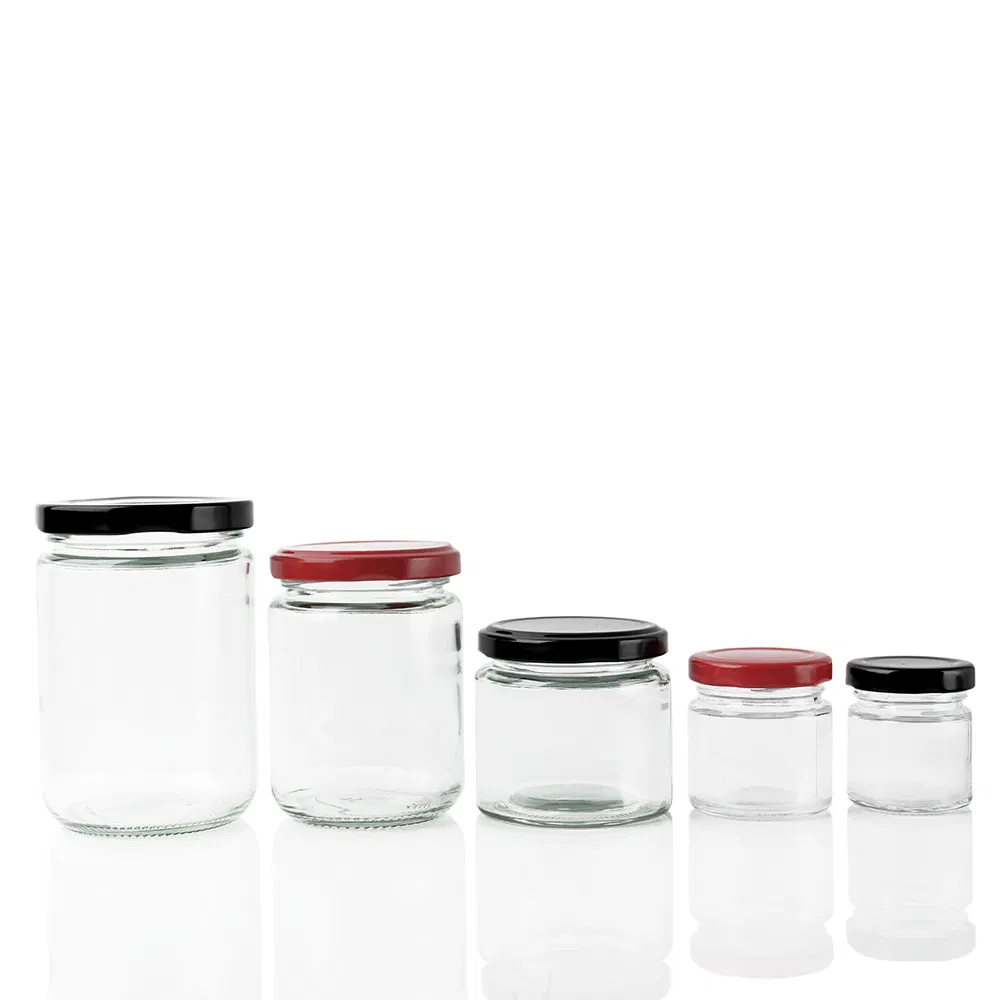 Glass Jam Honey Jar