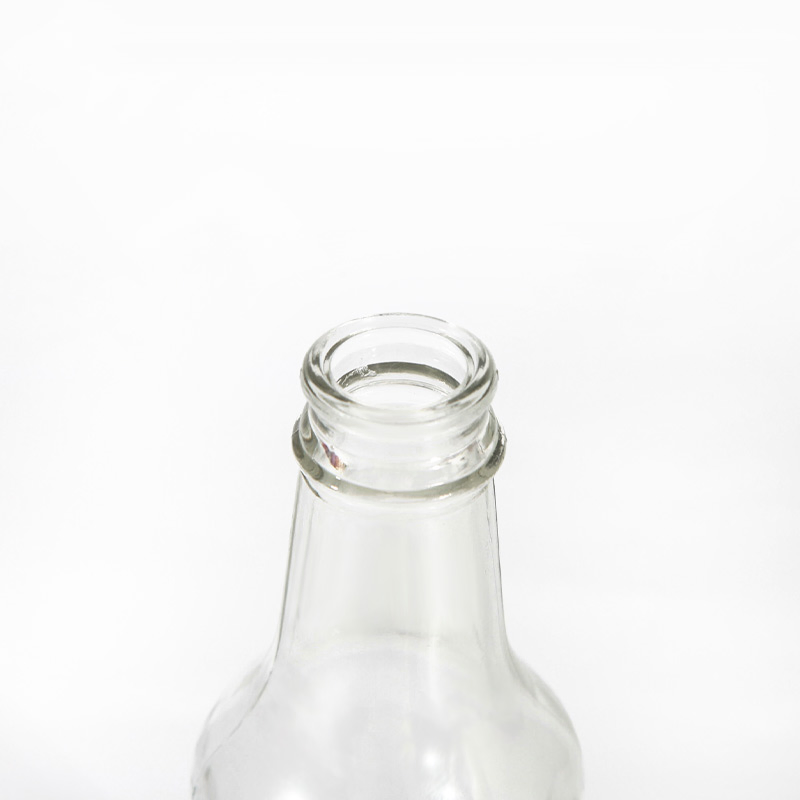 250ml 8oz Popular Flint Glass Round Soy Sauce Glass Bottle