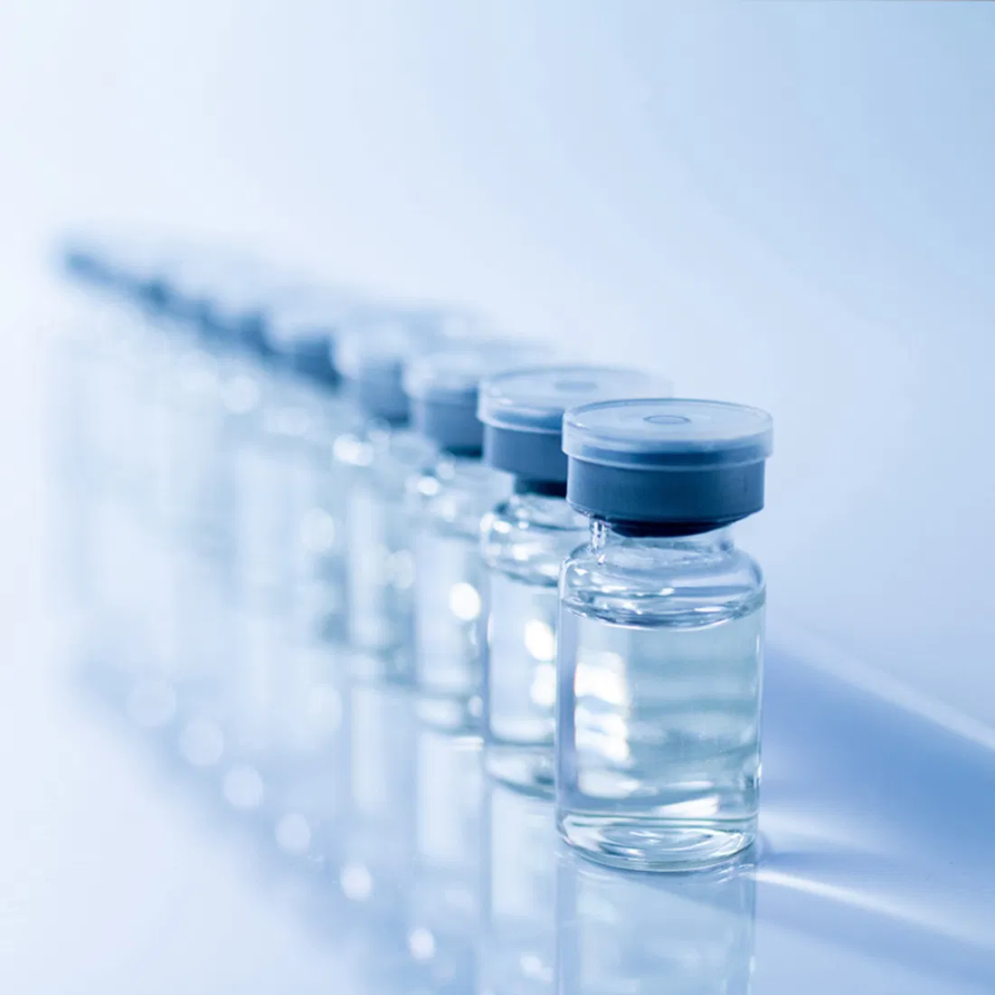 Non-Toxic Safety Laboratory Standard Specification Reusable Sample Storage Sealed Small Mouth Glass Bottle