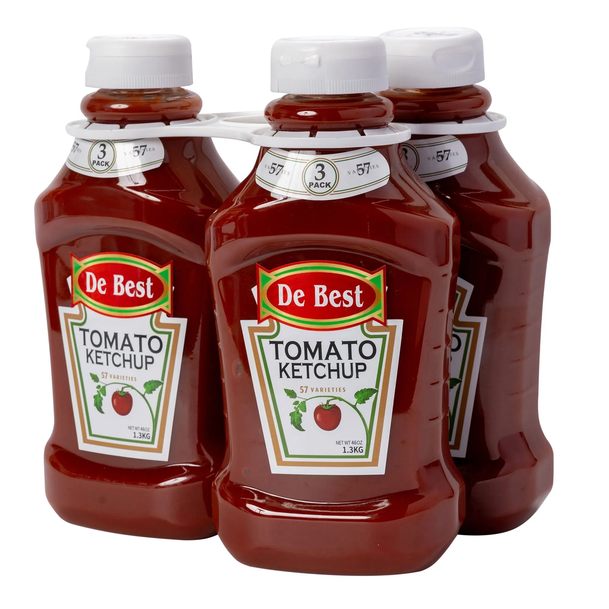 Ketchup Bag Glass Bottle Tomato Sauce Paste Sachet