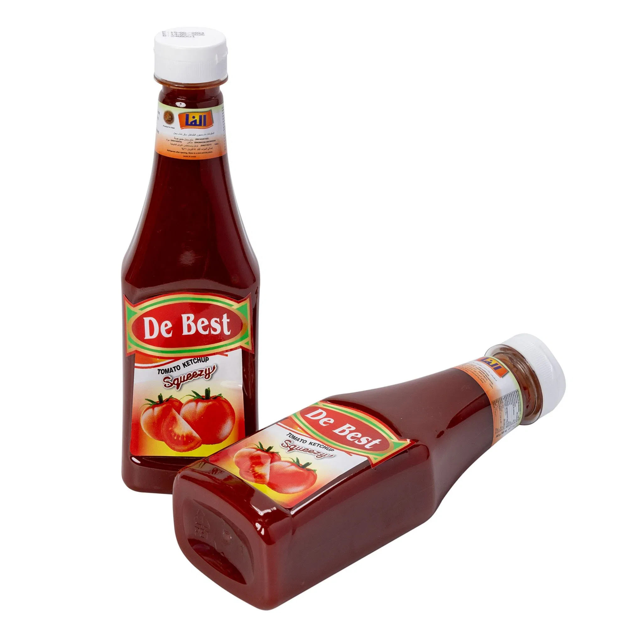 Ketchup Bag Glass Bottle Tomato Sauce Paste Sachet