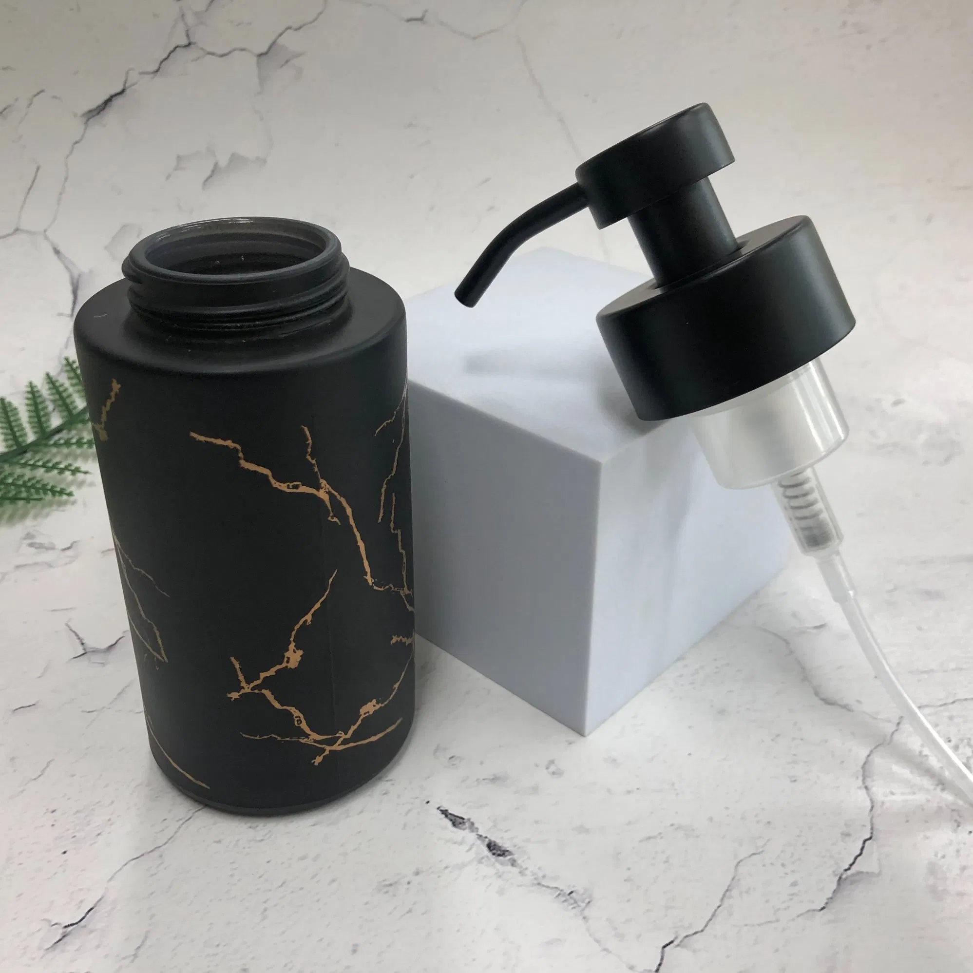 280ml Cosmetic Luxury Glass Bottle for Shampoo and Lotion