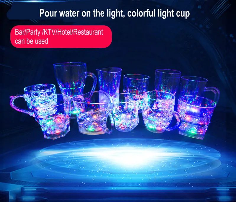 LED Flashing Wine Cup