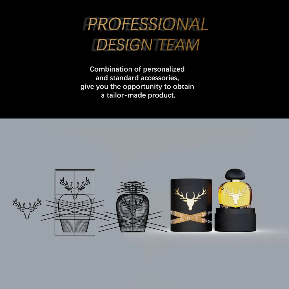 Custom Factory Supplies Hexagon Perfume Bottle 50ml 100ml Luxury Empty Glass Bottles Custom Box Wholesale